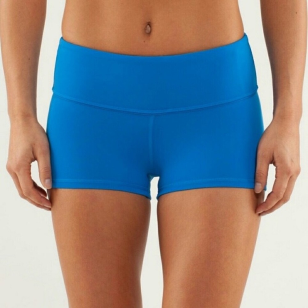 Lululemon Boogie Aquamarine Blue Shorts